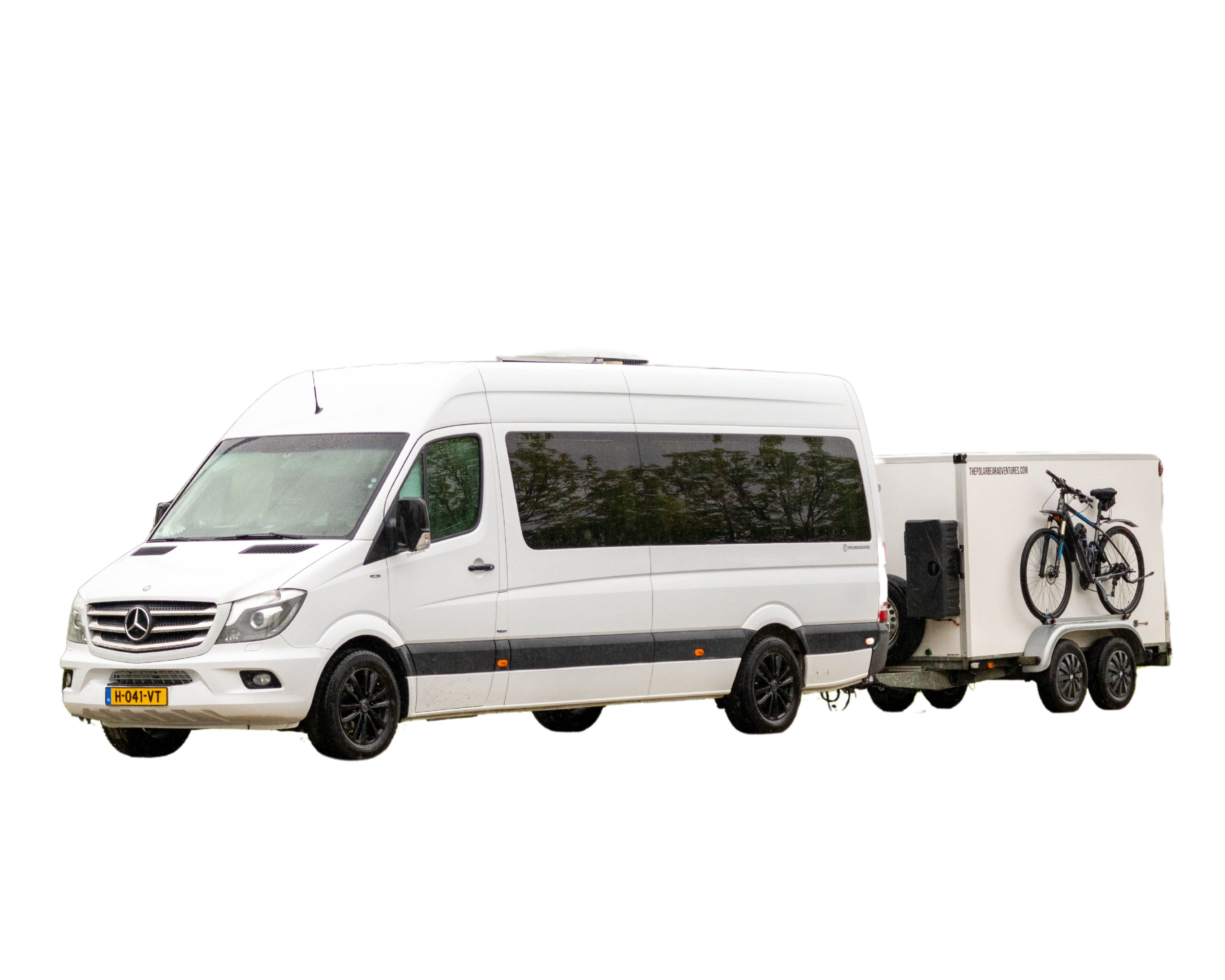trailer camper met aanhanger