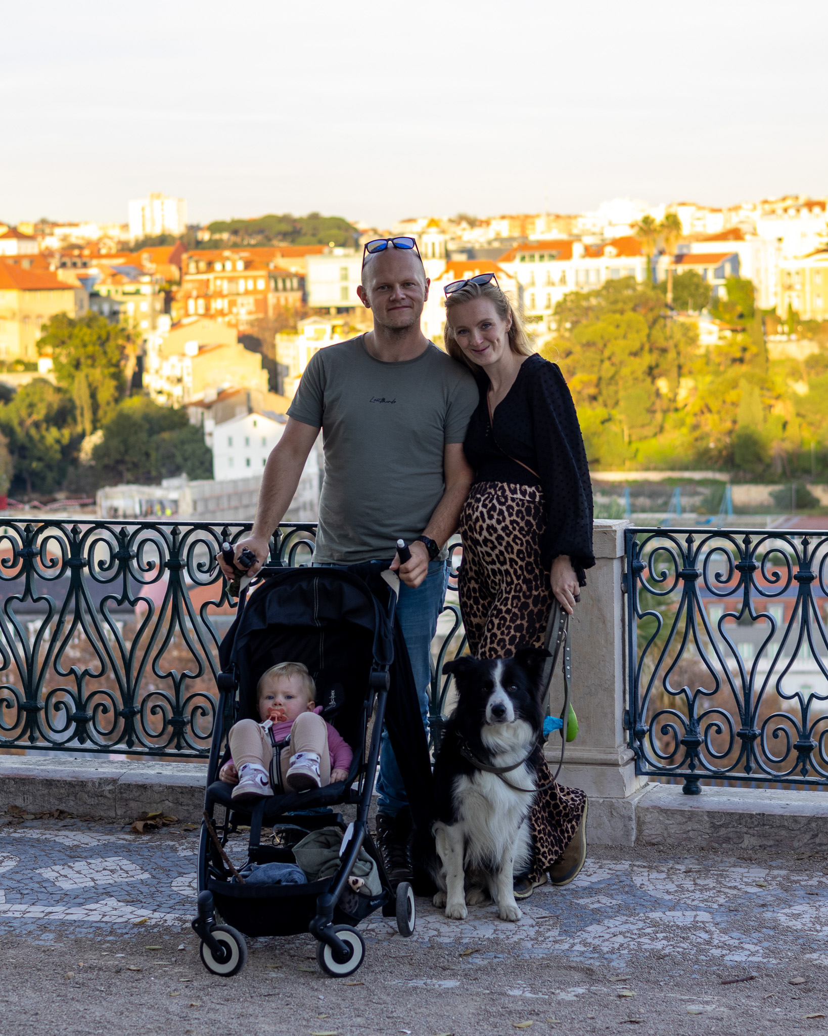 Lissabon Met het gezinnetje in Lissabon